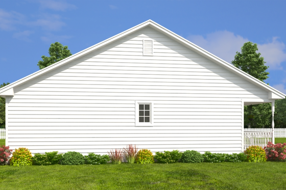 Exterior - Other Elevation 5 for Ranch House Plan #1082-1 - 3 bed, 2 bath