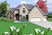 Traditional Style House Plan - 4 Beds 3.5 Baths 4214 Sq/Ft Plan #6-127 