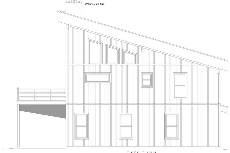 House Design - Exterior - Other Elevation for Contemporary House Plan #932-1375 - 5 bed, 3.5 bath
