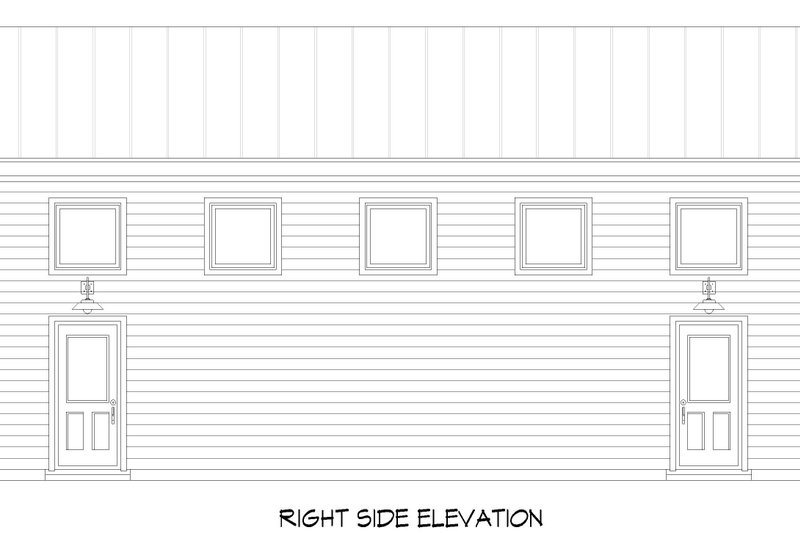 Home Plan - Exterior - Other Elevation for Contemporary House Plan #932-1185 - 1 bed, 1.5 bath