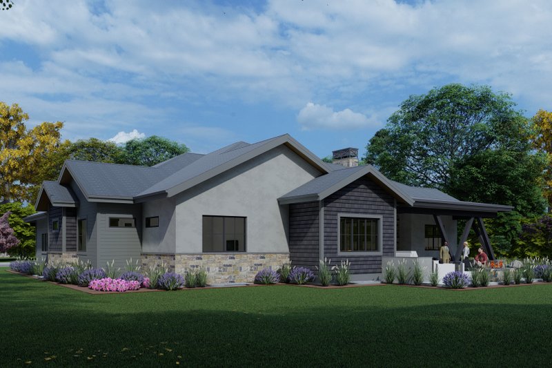 Architectural House Design - Photo 2 for Traditional House Plan #1069-30 - 3 bed, 2.5 bath