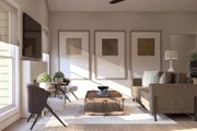 Traditional Style House Plan - 3 Beds 2 Baths 1330 Sq/Ft Plan #455-82 