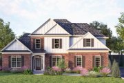 Traditional Style House Plan - 3 Beds 2.5 Baths 2032 Sq/Ft Plan #54-537 