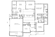 Colonial Style House Plan - 2 Beds 2.5 Baths 2690 Sq/Ft Plan #421-150 