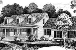 Farmhouse Exterior - Front Elevation Plan #72-467
