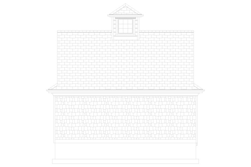 Architectural House Design - Exterior - Other Elevation 2 for Traditional House Plan #1060-98, 0 bath