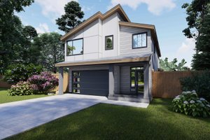 Craftsman Exterior - Front Elevation Plan #53-688