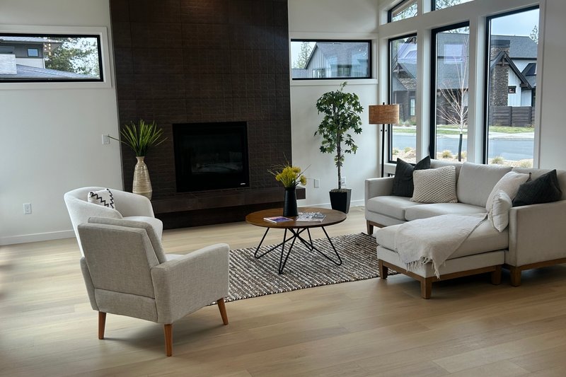 Architectural House Design - Interior - Family Room for Modern House Plan #895-176 - 3 bed, 2.5 bath