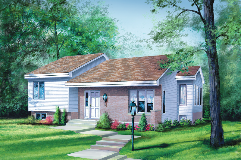 Home Plan - Ranch Exterior - Front Elevation Plan #25-1232