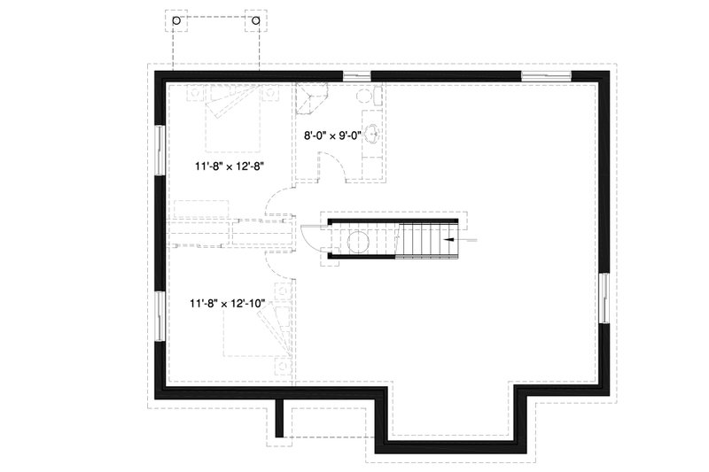 Dream House Plan - Unfinished Basement