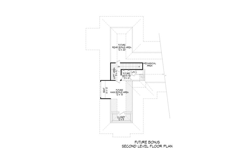 Dream House Plan - Floor Plan - Upper Floor for Country House Plan #932-93 - 3 bed, 2.5 bath