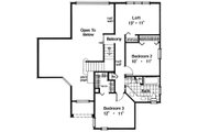 Mediterranean Style House Plan - 4 Beds 2.5 Baths 1879 Sq/Ft Plan #417-163 