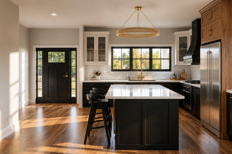 House Blueprint - Interior - Kitchen for Barndominium House Plan #1064-501 - 5 bed, 6 bath
