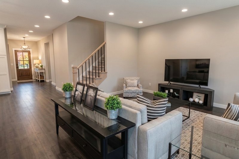 Home Plan - Interior - Family Room 1 for Farmhouse House Plan #51-1539 - 3 bed, 2.5 bath