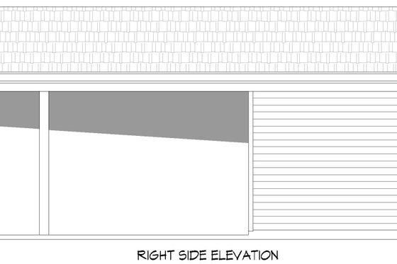Exterior - Other Elevation 1 for Country House Plan #932-1051, 0 bath
