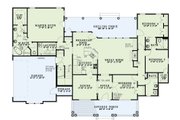 Farmhouse Style House Plan - 4 Beds 3 Baths 2373 Sq/Ft Plan #923-473 Floor 