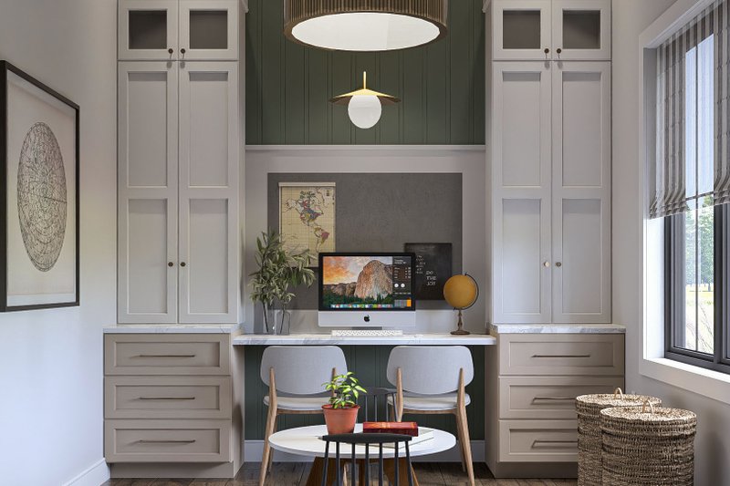 Home Plan - Interior - Other for Barndominium House Plan #455-254 - 2 bed, 2 bath