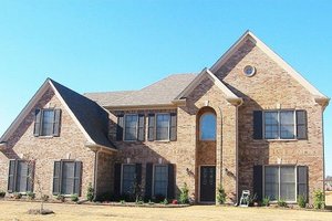 European Exterior - Front Elevation Plan #81-13699