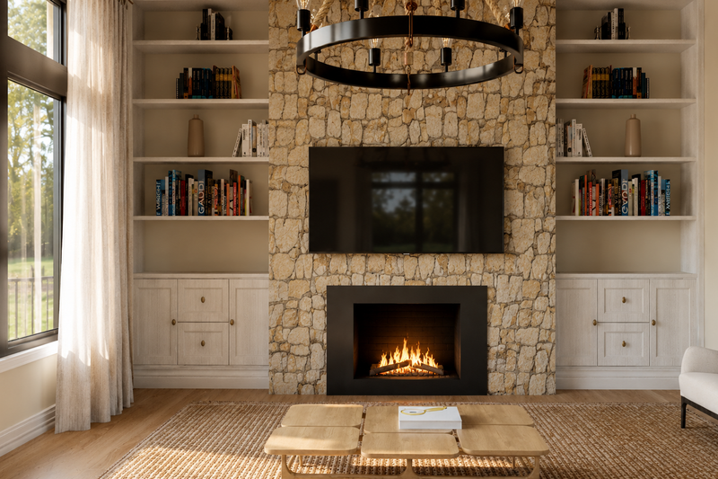 House Design - Interior - Family Room 2 for Modern House Plan #1064-478 - 5 bed, 3.5 bath