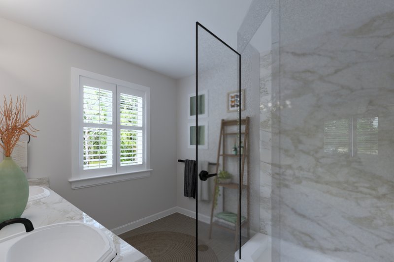 Architectural House Design - Interior - Master Bathroom 2 for Farmhouse House Plan #1060-374 - 3 bed, 2.5 bath