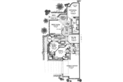 Tudor Style House Plan - 3 Beds 3 Baths 2348 Sq/Ft Plan #310-488 