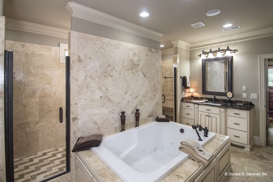 Interior - Master Bathroom for Country House Plan #929-556 - 4 bed, 3 bath