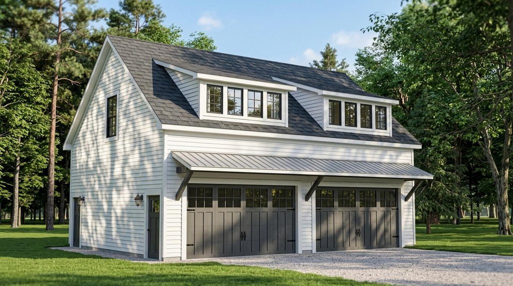 Exterior - Front Elevation 2 for Country House Plan #1064-75 - 1 bed, 1 bath