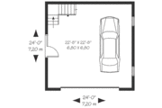 Craftsman Style House Plan - 0 Beds 0 Baths 910 Sq/Ft Plan #23-436 