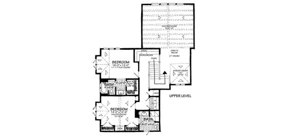 Home Plan - Country Floor Plan - Upper Floor Plan #942-56