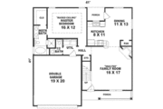 Farmhouse Style House Plan - 3 Beds 2.5 Baths 1473 Sq/Ft Plan #81-121 