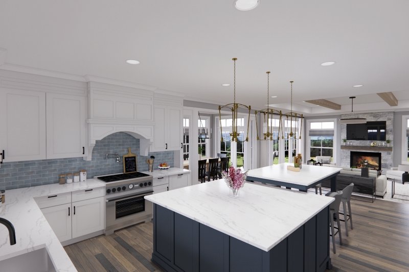 Dream House Plan - Interior - Kitchen 3 for Farmhouse House Plan #51-1564 - 4 bed, 3.5 bath