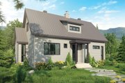 Contemporary Style House Plan - 3 Beds 3 Baths 1587 Sq/Ft Plan #23-2312 