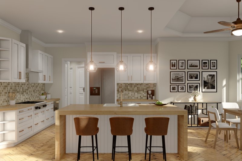 Dream House Plan - Interior - Kitchen 1 for Craftsman House Plan #54-381 - 4 bed, 3.5 bath