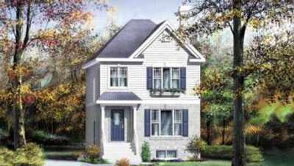 Traditional Style House Plan 3 Beds 15 Baths 1394 Sqft Plan 25 261