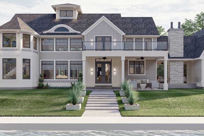 House Plan Design - Exterior - Other Elevation 9 for Farmhouse House Plan #455-710 - 4 bed, 4 bath