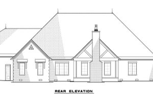 Dream House Plan - Country Exterior - Other Elevation Plan #17-3371