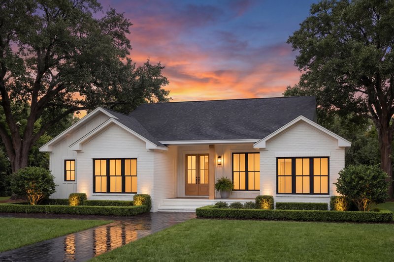 Dream House Plan - Exterior - Front Elevation 2 for Farmhouse House Plan #430-387 - 3 bed, 2.5 bath