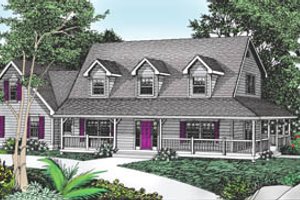 Traditional Exterior - Front Elevation Plan #101-205