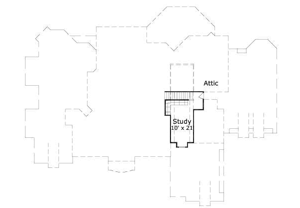 European Floor Plan - Other Floor Plan #411-166