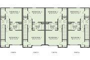 Traditional Style House Plan - 2 Beds 2 Baths 4212 Sq/Ft Plan #17-2467 