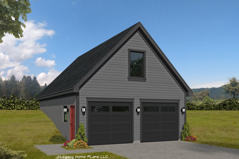 Dream House Plan - Modern Exterior - Front Elevation Plan #932-814