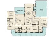 Southern Style House Plan - 3 Beds 3.5 Baths 4139 Sq/Ft Plan #923-84 