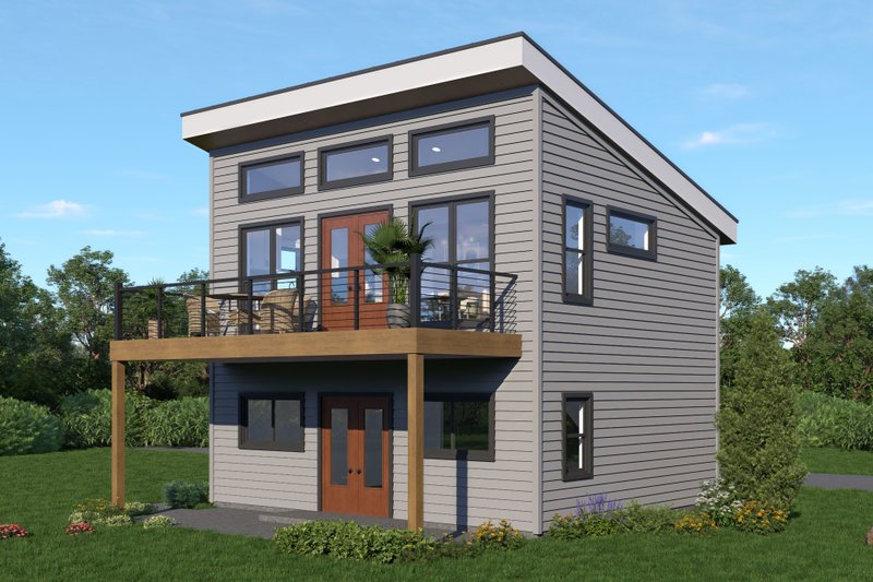 Architectural House Design - Southern Exterior - Front Elevation Plan #932-1309