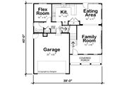 Farmhouse Style House Plan - 4 Beds 2.5 Baths 2134 Sq/Ft Plan #20-2545 