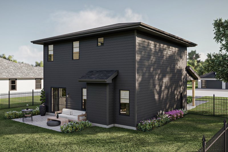 Home Plan - Exterior - Other Elevation 1 for Modern House Plan #455-530 - 3 bed, 2.5 bath
