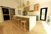Farmhouse Style House Plan - 2 Beds 2 Baths 1188 Sq/Ft Plan #126-297 