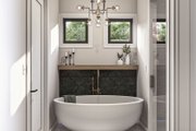 Modern Style House Plan - 3 Beds 2.5 Baths 2508 Sq/Ft Plan #455-496 