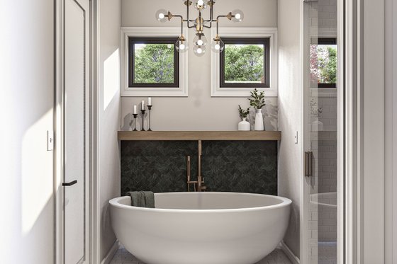 Interior - Bathroom 1 for Modern House Plan #455-496 - 3 bed, 2.5 bath