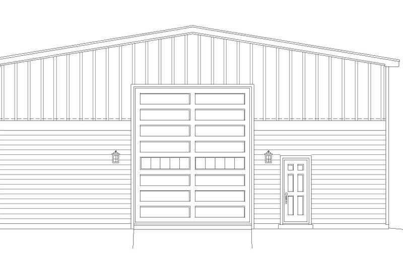Dream House Plan - Exterior - Front Elevation 3 for Country House Plan #932-88, 0 bath