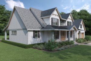 Exterior - Other Elevation for Cottage House Plan #1070-72 - 3 bed, 3 bath